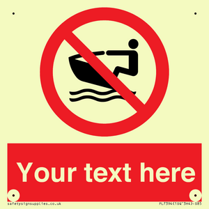 Custom No personal water craft